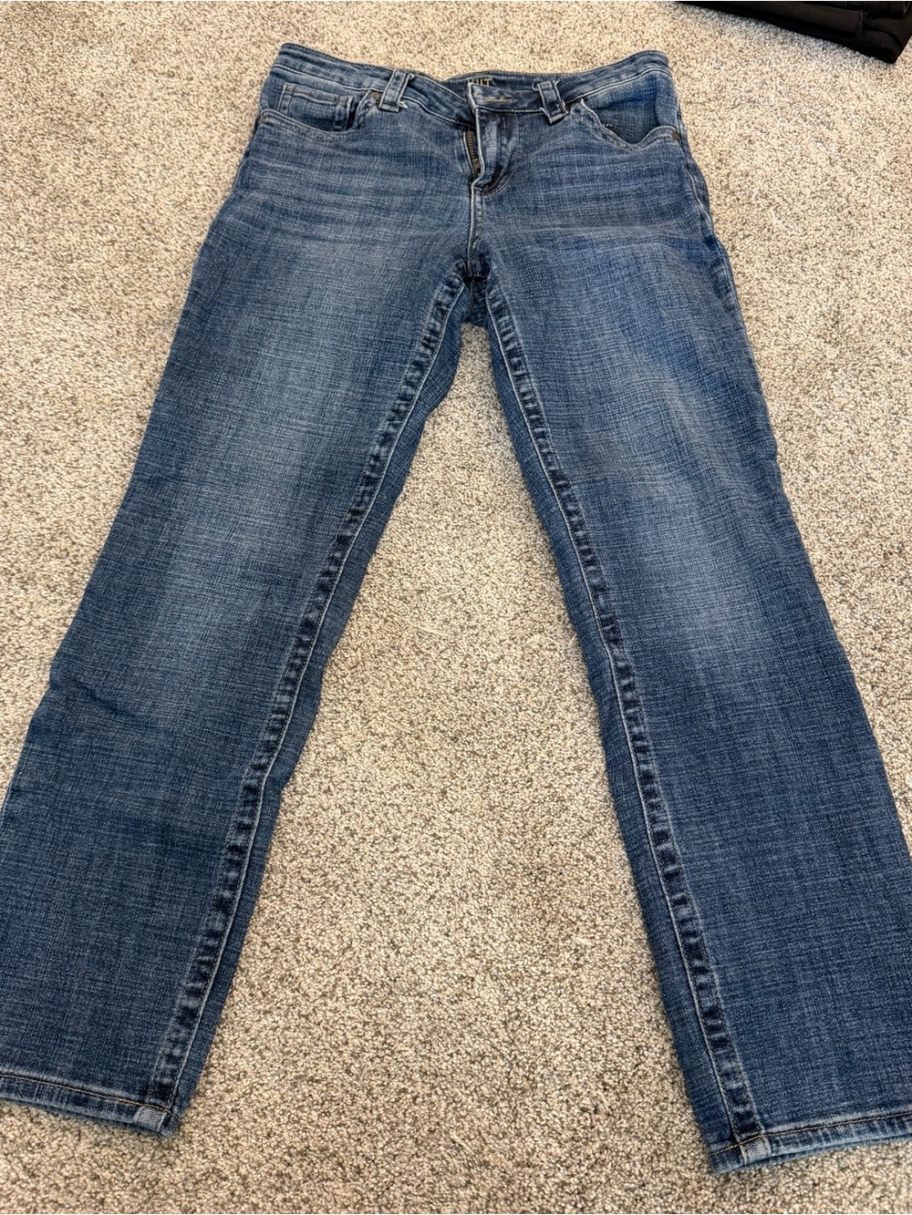 medium wash KUT jeans